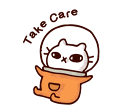 Lost Space Cat sticker #15797256