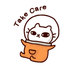 Lost Space Cat sticker #15797256