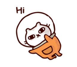 Lost Space Cat sticker #15797263