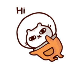 Lost Space Cat sticker #15797263