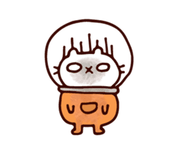 Lost Space Cat sticker #15797265