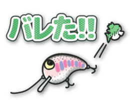 Sticker of daily life for Bass Angler. sticker #15797749