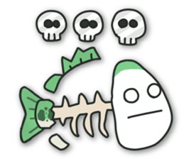 Sticker of daily life for Bass Angler. sticker #15797756