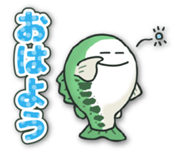 Sticker of daily life for Bass Angler. sticker #15797760