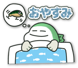 Sticker of daily life for Bass Angler. sticker #15797761