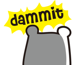 JERK BEAR sticker #15797786