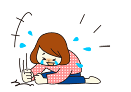 cute girl ! sticker #15797879