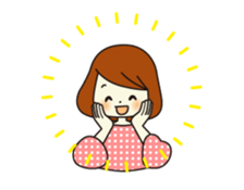 cute girl ! sticker #15797885