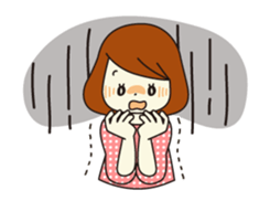 cute girl ! sticker #15797891