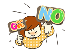 cute girl ! sticker #15797893