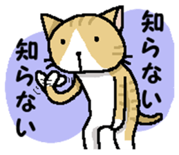 The cat story ! 2 sticker #15798012