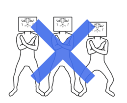 The box man who moves sticker #15798083