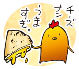 Chicken curry chicken sticker #15798135