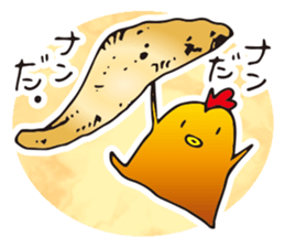 Chicken curry chicken sticker #15798138