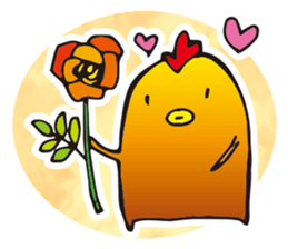Chicken curry chicken sticker #15798147