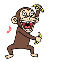Crazy Funky Monkey4 sticker #15798256