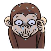 Crazy Funky Monkey4 sticker #15798262
