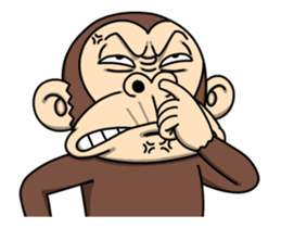 Crazy Funky Monkey4 sticker #15798263