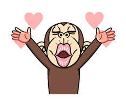 Crazy Funky Monkey4 sticker #15798272