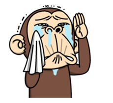 Crazy Funky Monkey4 sticker #15798273