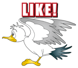 Hustle Sea Gull sticker #15798445
