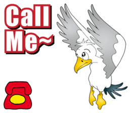 Hustle Sea Gull sticker #15798449