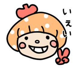 Mushroom cut of girl vol2 sticker #15798683