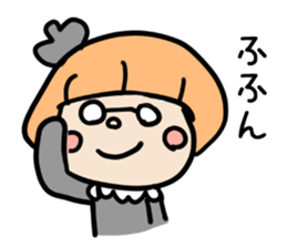 Mushroom cut of girl vol2 sticker #15798713