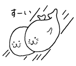 Twins of seals part1 sticker #15798893