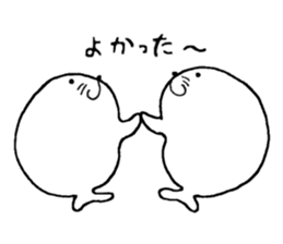 Twins of seals part1 sticker #15798895