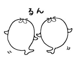 Twins of seals part1 sticker #15798897