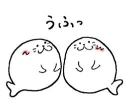 Twins of seals part1 sticker #15798901