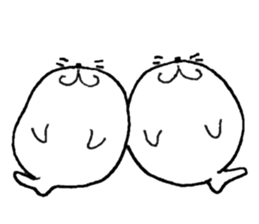 Twins of seals part1 sticker #15798907