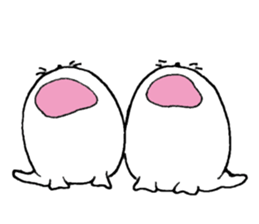 Twins of seals part1 sticker #15798909