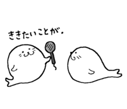 Twins of seals part1 sticker #15798911