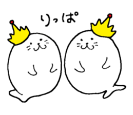 Twins of seals part1 sticker #15798912