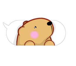 [Balloon] Kyapibara Tosa valve sticker #15799039