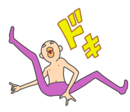 Fun but creepy Man's edition 2 sticker #15799054