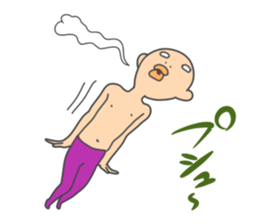 Fun but creepy Man's edition 2 sticker #15799081