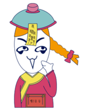 Zombie queen sticker #15799170