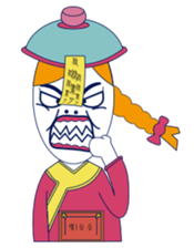 Zombie queen sticker #15799171