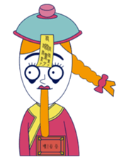 Zombie queen sticker #15799175