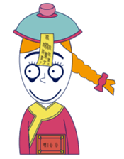 Zombie queen sticker #15799176