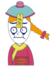 Zombie queen sticker #15799177