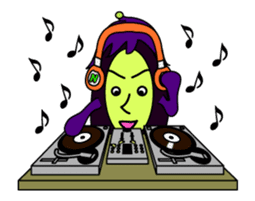 Irregular eggplants pack1 sticker #15799264