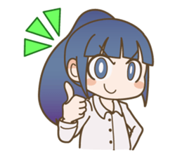 high school girls&boys sticker #15799370