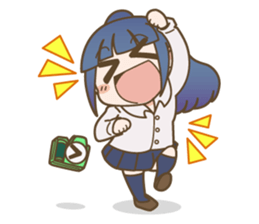 high school girls&boys sticker #15799389