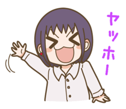 high school girls&boys sticker #15799390
