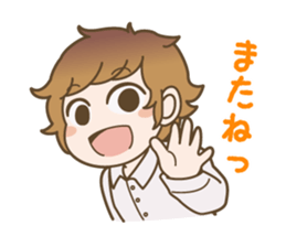 high school girls&boys sticker #15799391