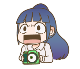 high school girls&boys sticker #15799401